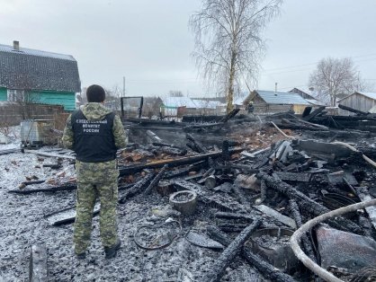 Следователями СК проводится процессуальная проверка по факту гибели человека в результате пожара в Кондопожском районе